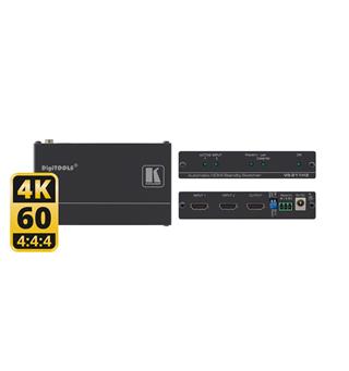 Kramer Switch 2x1 HDMI Auto 4K60 18Gbps Audio CC HDCP 2.2